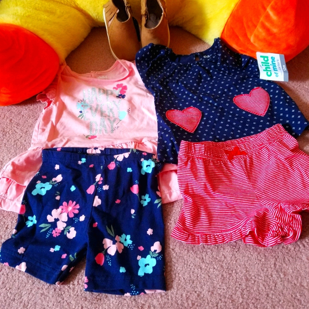 Kids matching set and shoes